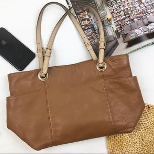 $35 TODAY ONLY! Michael Kors Leather Pocket Tote